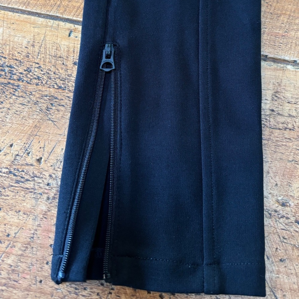 Rag & Bone Womens Black Skinny Leg Zipper Hem Pull On High Rise Dress Pants Med - Picture 3 of 9